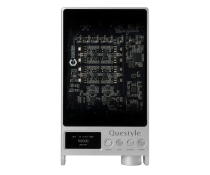 Pozostałe Questyle Questyle Sigma Pro Silver - Przenośny DAC/AMP słuchawkowy z